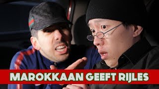 Marokkaan Geeft Rijles Aan Aziaat Deel 2 Aflevering 8 Seizoen 4 Mertabi Sketch