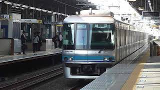 東京メトロ東西線07系(B修繕車)第3編成回送 行徳駅通過