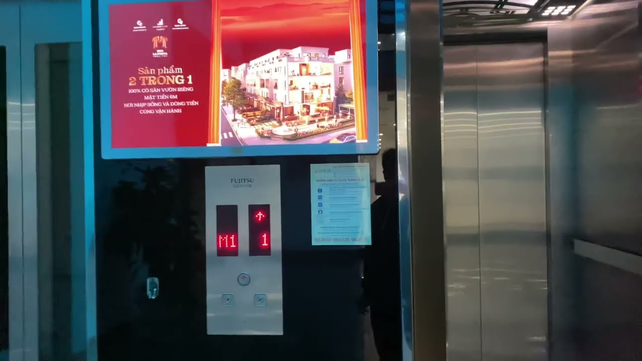 (Generic)Fujitsu Elevator at Hồng Hà Center Building Lý Thường Kiệt, HN
