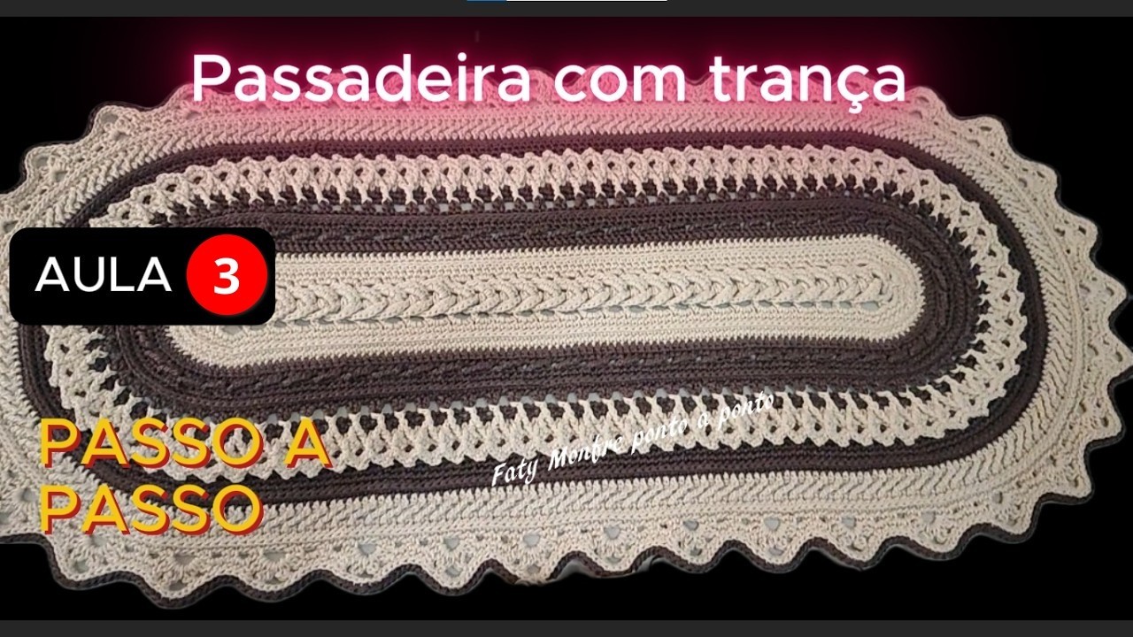 LESSON 03 - BRAIDED TABLE RUNNER - YouTube