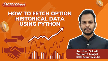 How to fetch Option ,historical data using request Library of python. #icicidirect