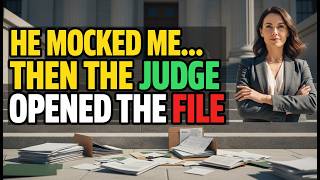 He Mocked My Binder… Then the Judge Opened the Fraud File