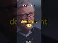 ビル・ゲイツと覚えるリアル英単熟語【 detriment 】英検１級レベル No.232 #シャドーイング #リスニング #スピーキング #英単語