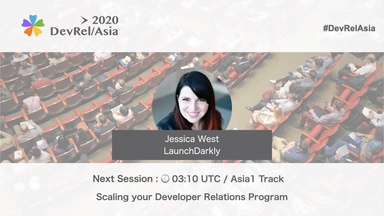 Scaling your Developer Relations Program by Jessica West at LaunchDarkly
