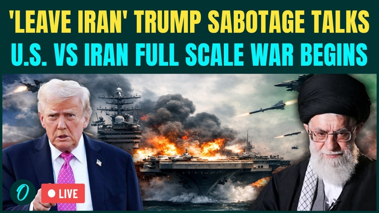 U.S Declares War Amid Talks With Iran LIVE: ‘LEAVE IRAN NOW' State Department Issues OUT Call