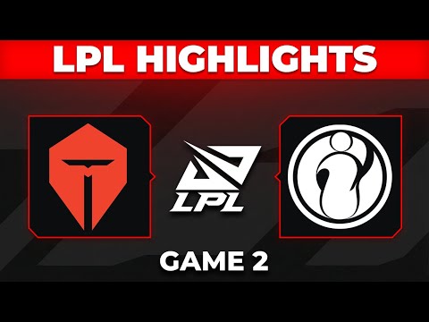 TES vs IG Highlights Game 2 | LPL 2026 Split 1 | Top Esports vs Invictus Gaming by Onivia