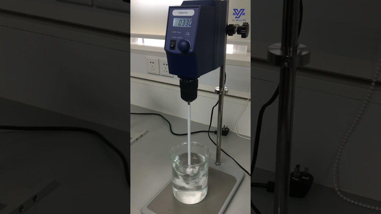 YSD-OS40-Pro LCD Digital overhead stirrer stirring process