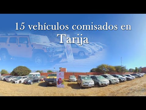 La Aduana Nacional incauta 15 vehículos indocumentados en Tarija