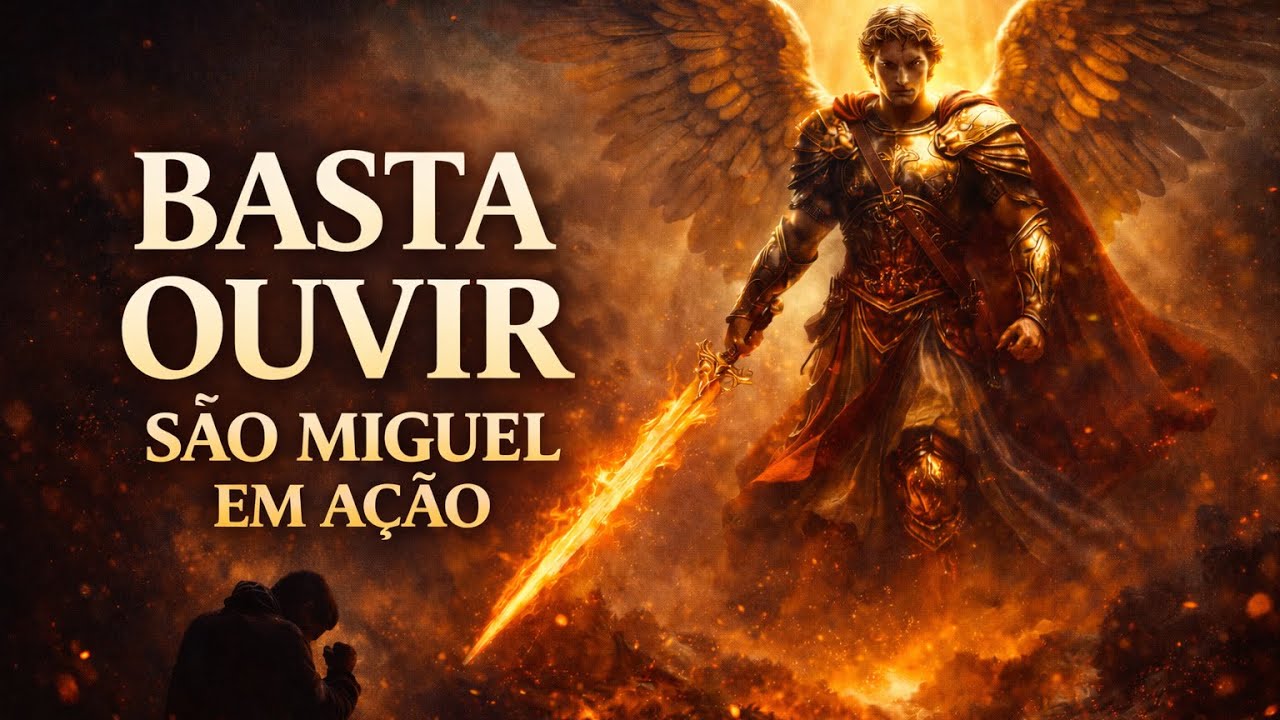 BASTA OUVIR ESTA ORAÇÃO E OS MILAGRES DE SÃO MIGUEL ARCANJO VIRÃO!