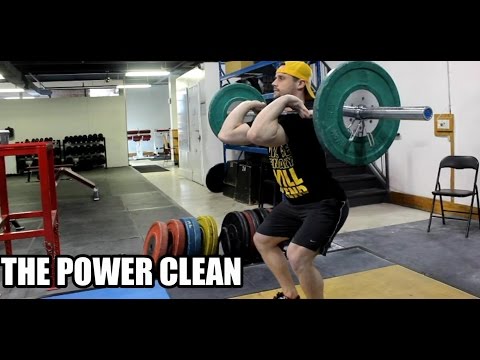 HOW TO POWER CLEAN: For Strength + Size + Athleticism