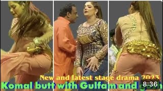 Beautiful girl Komal butt vicky codu  With top no 1 Gulfam comedian star Komal butt new 2023 unique