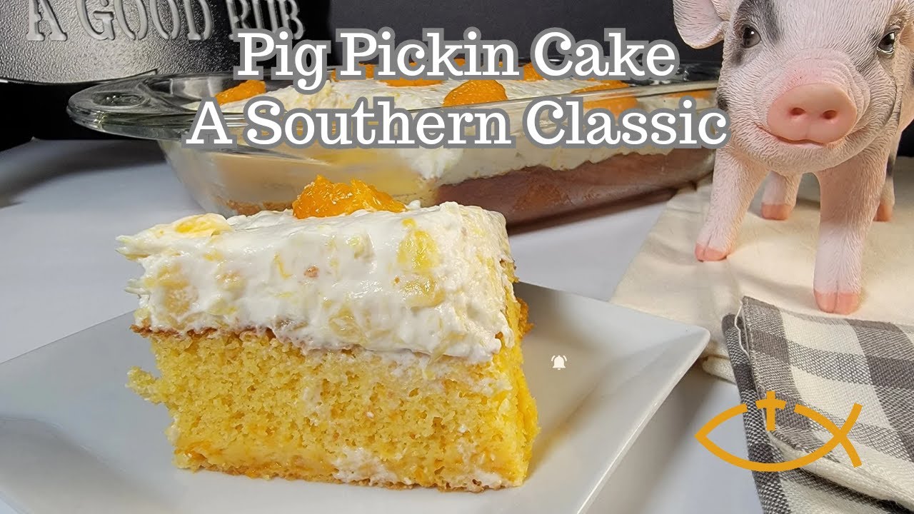 BackYard Pig Pickin Cake Recipe A Southern BBQ Tradition - YouTube