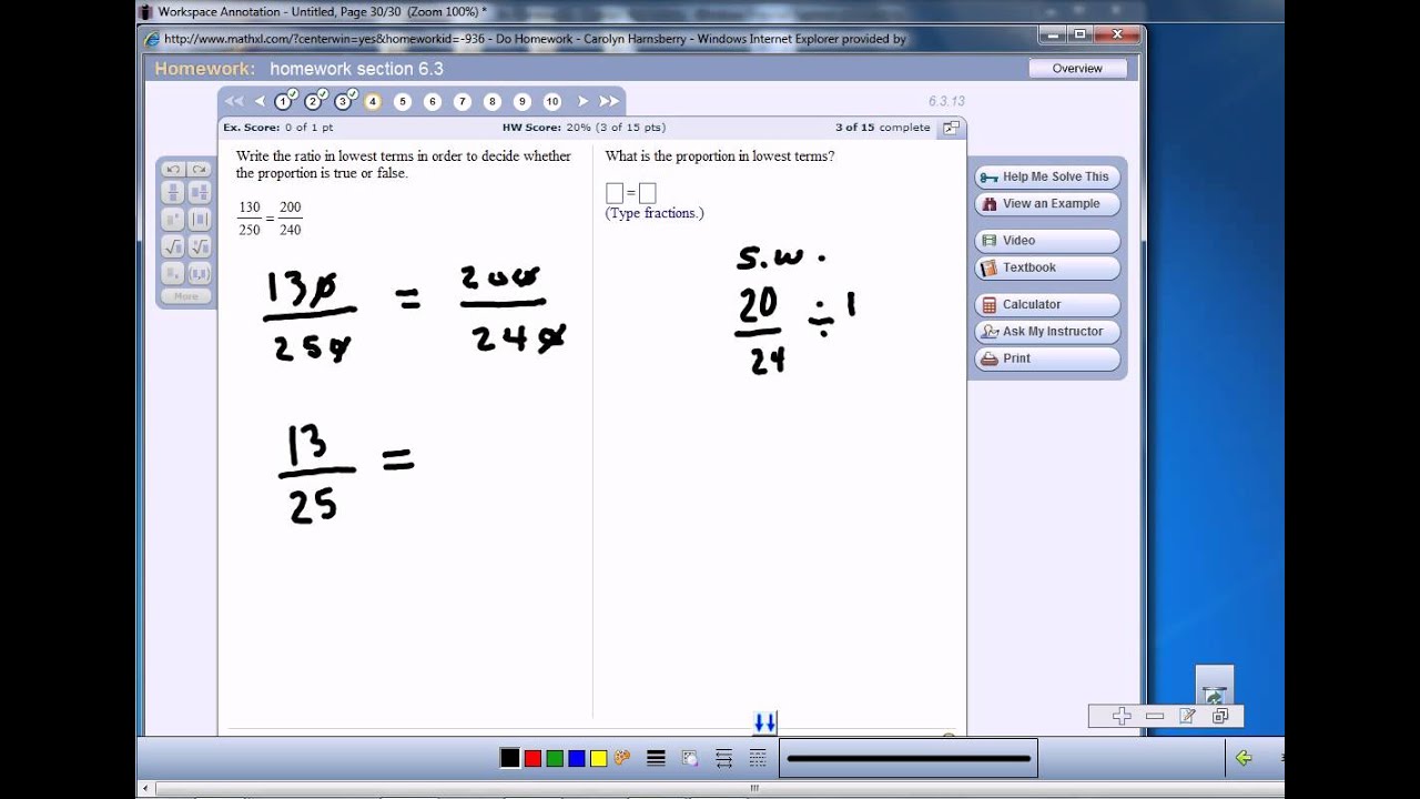 Sec 6.3 Problem 4 - YouTube