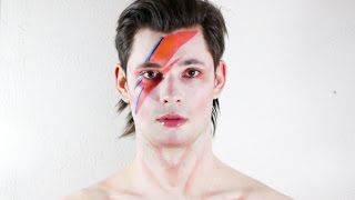 Celebrity David Bowie Makeup Tutorial - Aladdin Sane Wealth