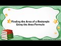Understanding the Area of a Rectangle