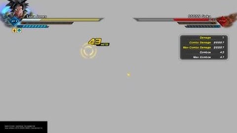 DRAGON BALL XENOVERSE 2: Meteor Explosion combo