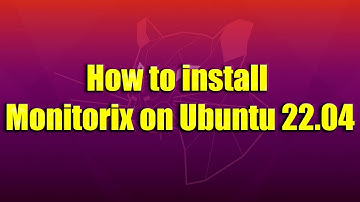 How to install Monitorix on Ubuntu 22.04