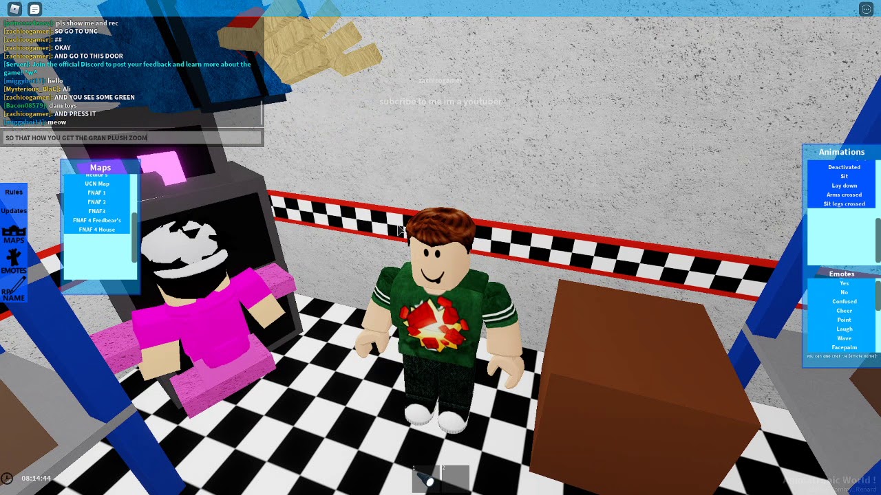 How To Get Plush Badges In Roblox Animatronic World Youtube - roblox arms crossed