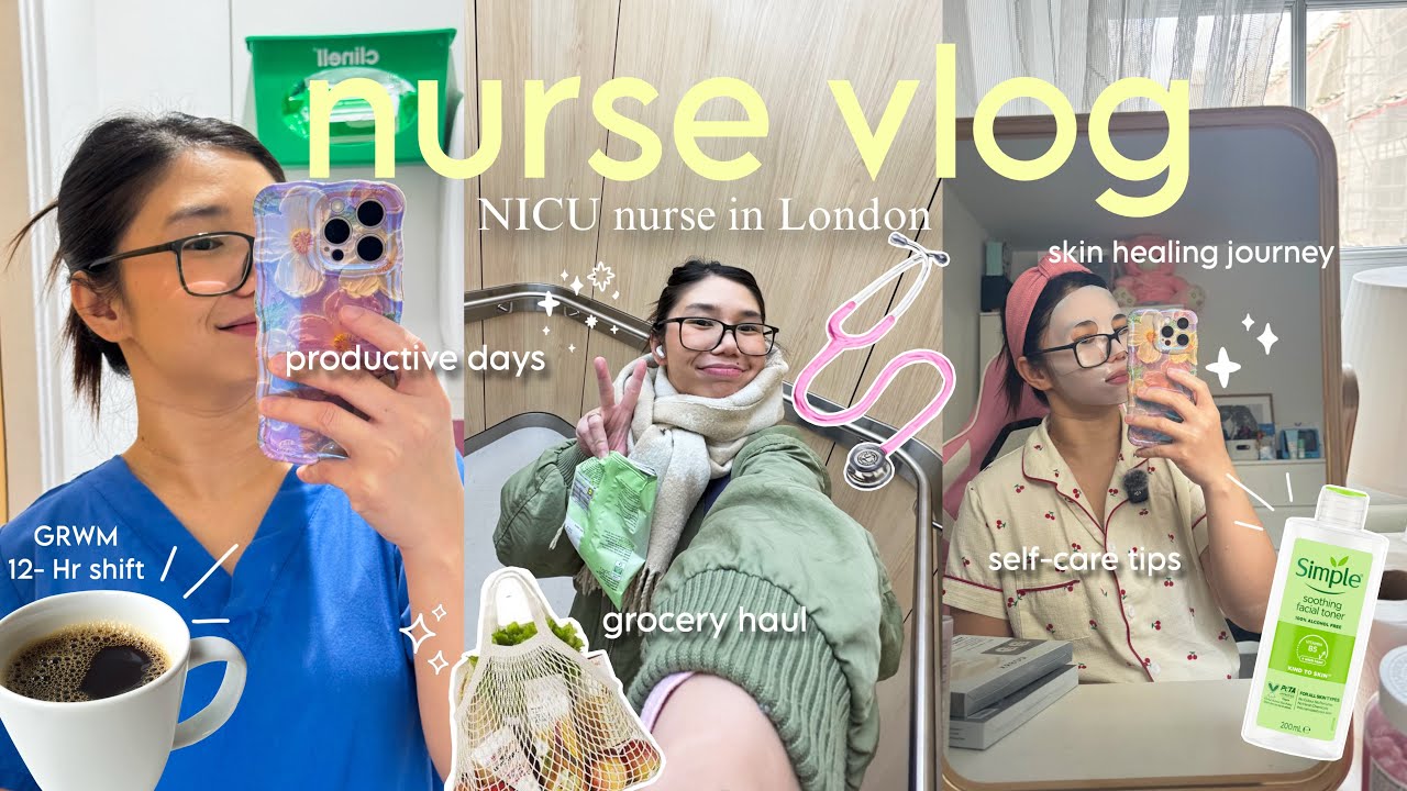 Productive Days in My Life as a Filipino NICU Nurse in London| Dentist, Skincare, & Work  Routine✨