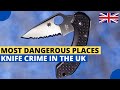 10 Most Dangerous Places For Knife Crime in The UK