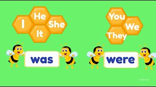Was  Were | Past Simple | Verb to be for kids | Grammar