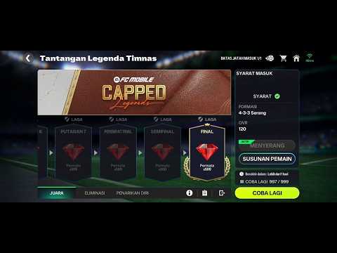 TIPS CARA MENANG MUDAH & SELESAIKAN MISI MODE TANTANGAN LEGENDA TIMNAS/CAPPED LEGENDS FC MOBILE 26
