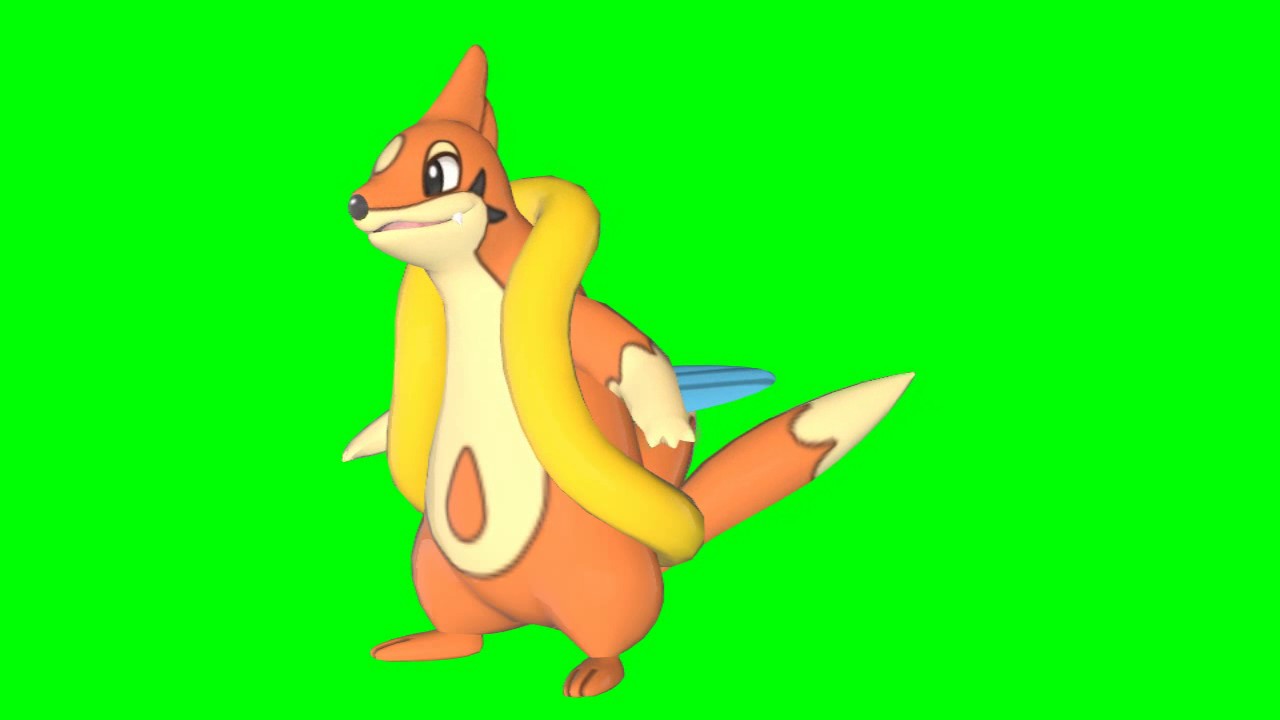 Floatzel animated right pokemon chroma - YouTube