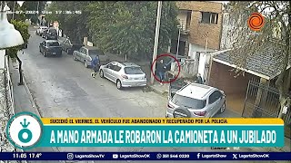 Le robaron el auto a un jubilado y quedó registrado en video Noticias de Córdoba