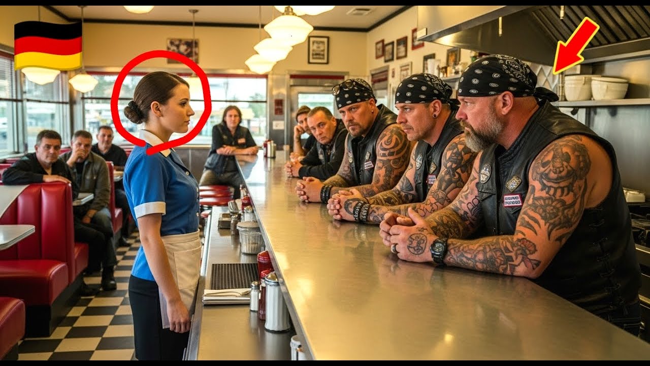 Biker-Boss bemerkte die blauen Flecken der Kellnerin – Was er danach tat, schockierte die....