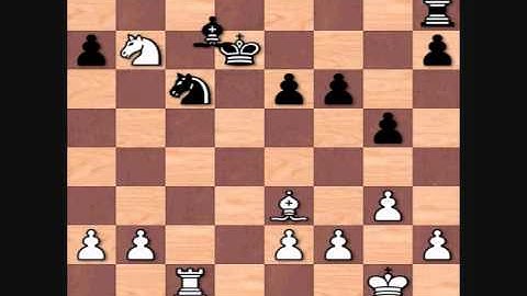 Garry Kasparov vs Ulf Andersson, 1985 Belgrade