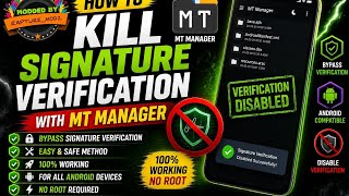How To Patch APK POWERAMP : Bypass Signature Verification With MT Manager| 2026 Guide