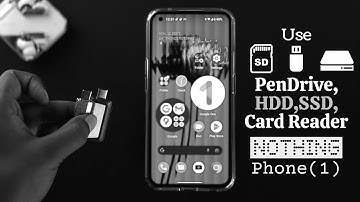 How To Use External Drive with Nothing Phone (1)!