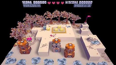 WAY OF THE VOXEL VOXATRON Fantasy Virtual Console Lexaloffle Games www lexaloffle com