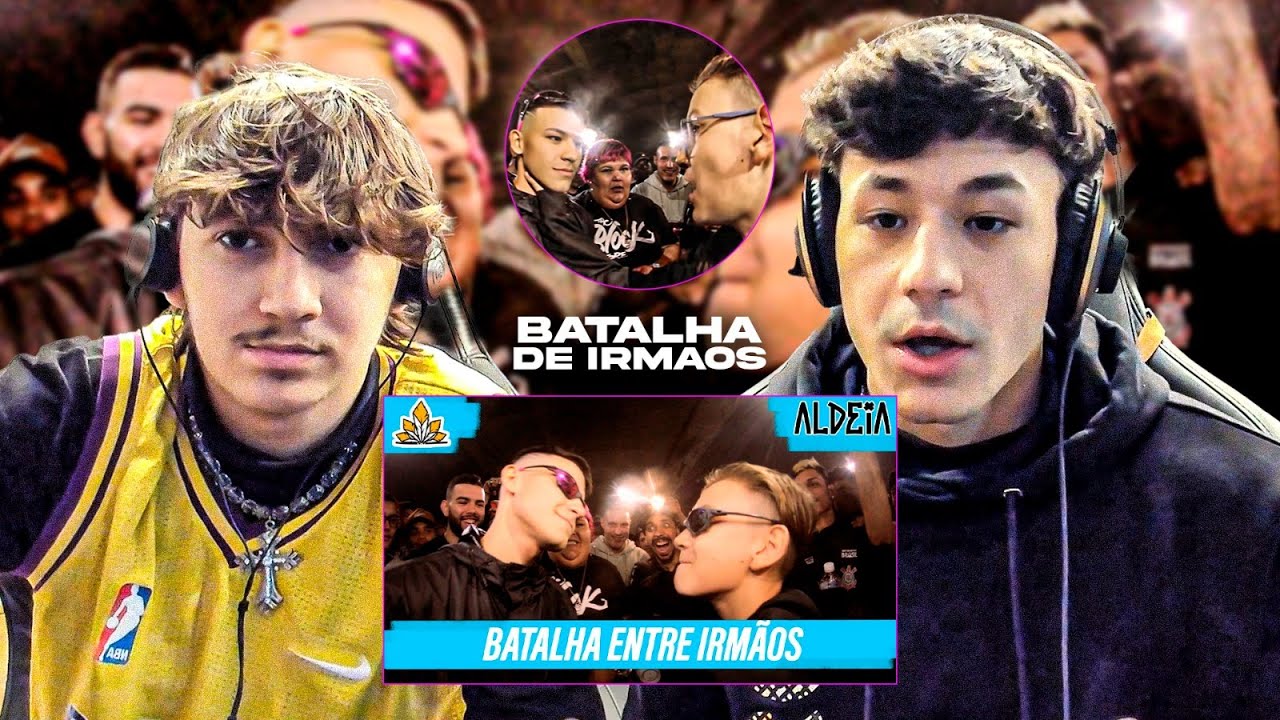 (ENTRE IRMÃOS) APOLLO E TAVIN REAGEM A KANT E TAVIN X APOLLO E BIG MIKE | GRANDE FINAL