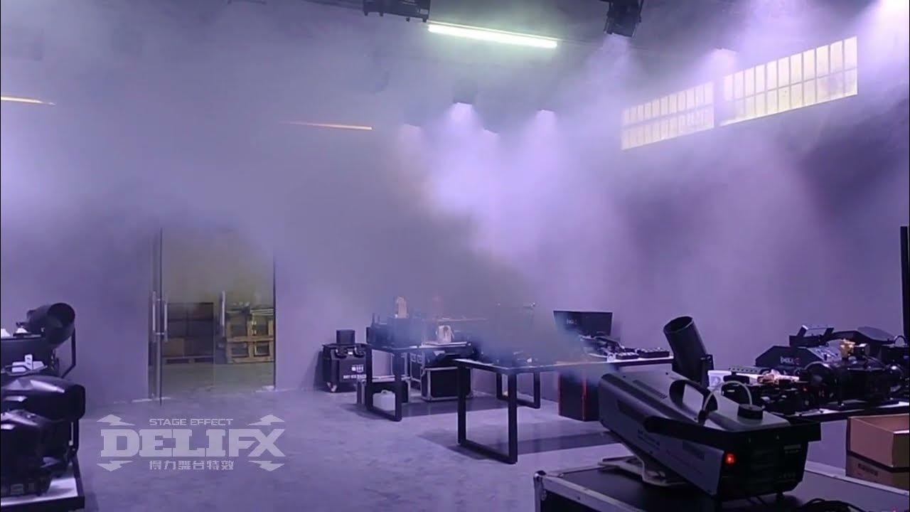 DELIFX DF06 1500W fog machine ,with real wattage heater and pump.Good