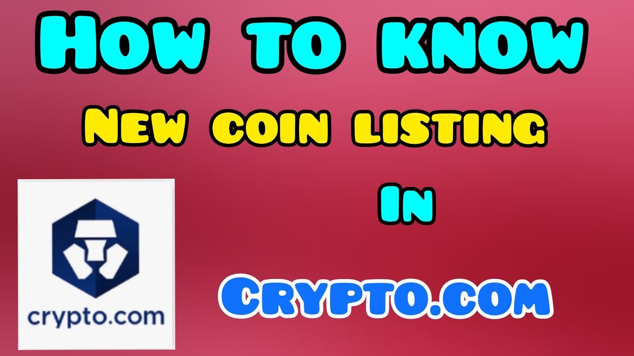 how to list coin on crypto.com