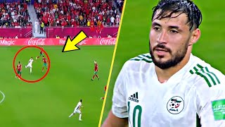 شاهد أداء يوسف البلايلي مع المنتخب الجزائري اليوم | هدف يوسف بلايلي ضد المغرب بتعليق عربي رائع 🔥