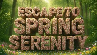 🌸 Relaxing Spring Forest Ambience | Peaceful Violin 🎻 &amp; Birdsong 🕊️ for Stress Relief 🌿