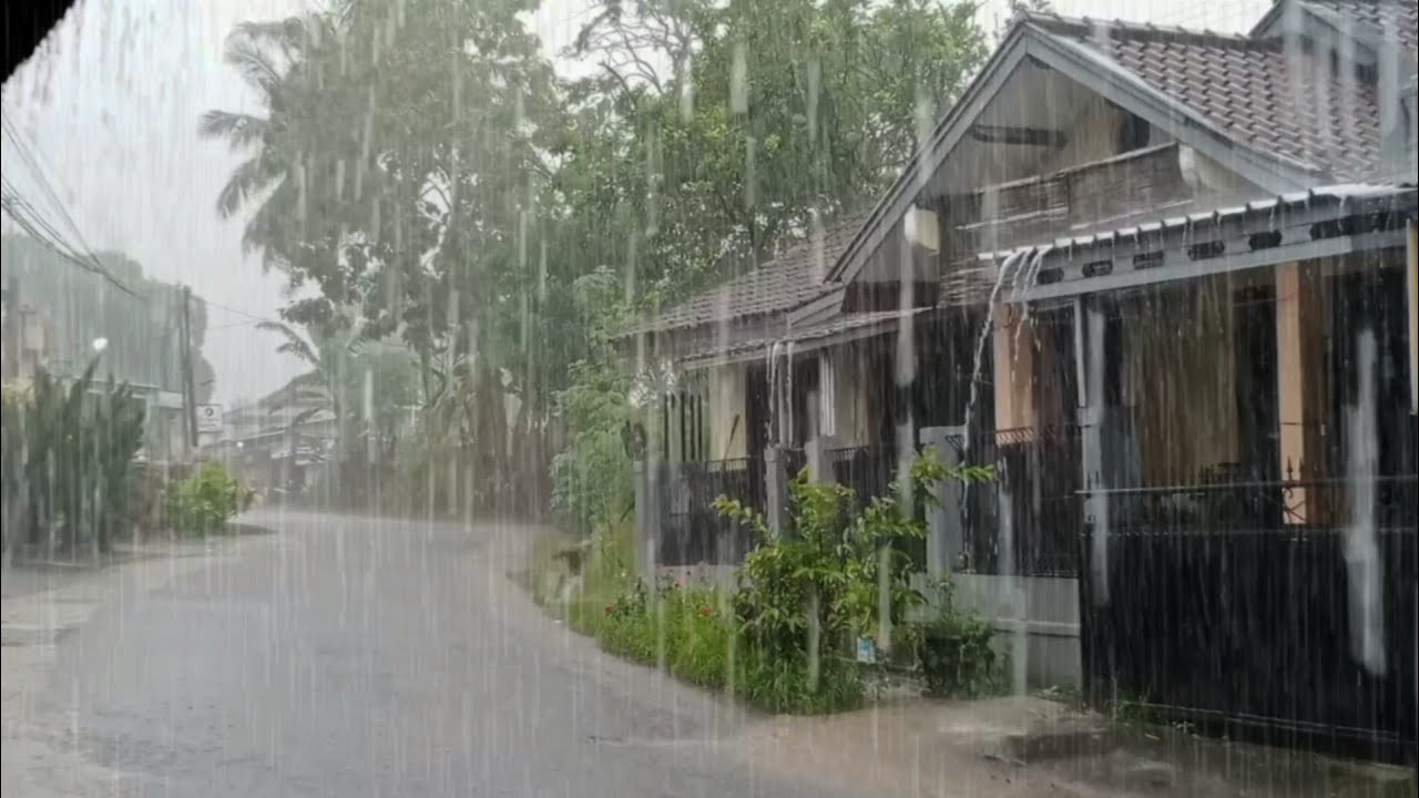 Звуки очень сильного дождя 🌧️ | Экстремальный дождь для глубокого сна, снятия стресса и перезагрузки