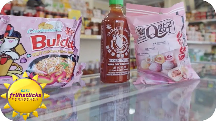 Asia Markt erklärt - diese Produkte sind Must Haves im Asia Markt | SAT.1 Frühstücksfernsehen