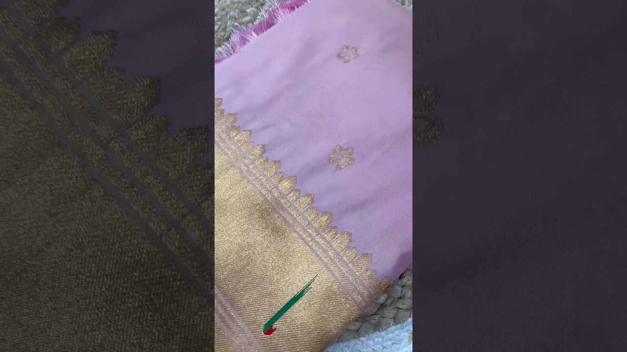 Paithani Silk Saree with Peacock Parrot Deer Meenakari Pallu