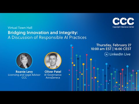 Bridging Innovation and Integrity: A Discussion of Responsible AI Practices - video from Pubget