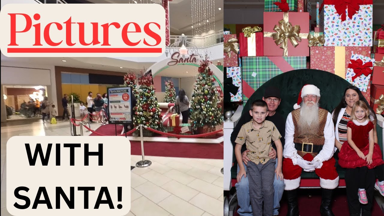 The Kids Got To See Santa At The Mall 2025 And More To See!