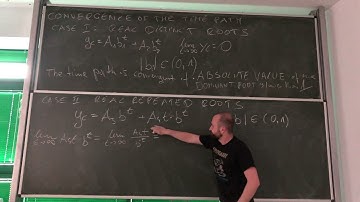 31. AQE: Convergence of the time path of the second order difference equation