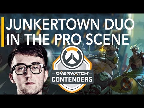 Overwatch | eUnited vs Bazooka Puppiez ft - Kruise Junkertown Pro Debut | Contenders Highlights