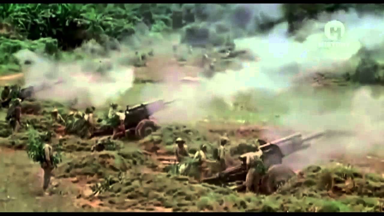 Pháo binh Việt Minh trong trận Điện Biên Phủ năm 1954