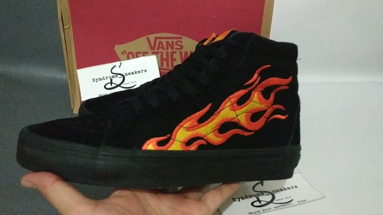 vans x wtaps flame