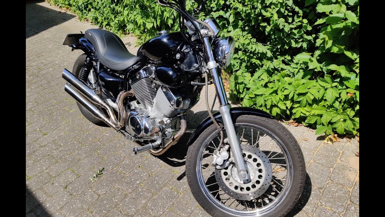 YAMAHA XV535  BLACK WIDOW EXHAUST