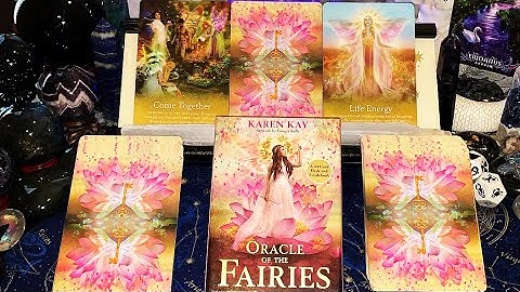 ORACLE OF THE FAIRIES UNBOXING FLIP THROUGH 🙌🏻 COME AND HAVE A LOOK VERY BEAUTIFUL ORACLE CARDS