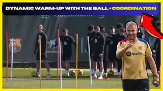 Dynamic Warm-Up With the Ball + Coordination  / Barcelona Training 2025